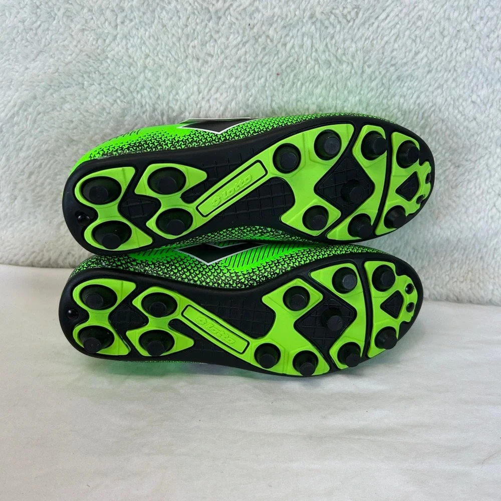 Lotto Sector Youth Soccer Cleats Neon Green Black Size 12M New in Box